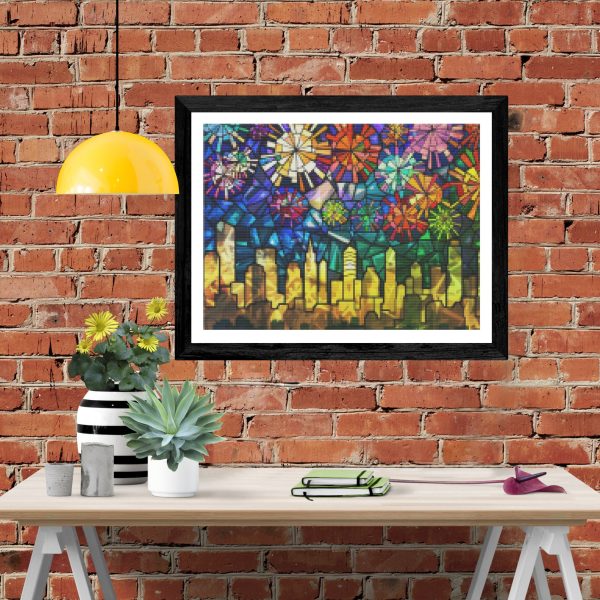 Cityscape During A Summer Festival Discount - Image 4