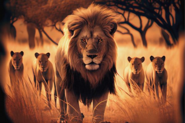 Lion Pride In Savannah Online Sale - Image 5