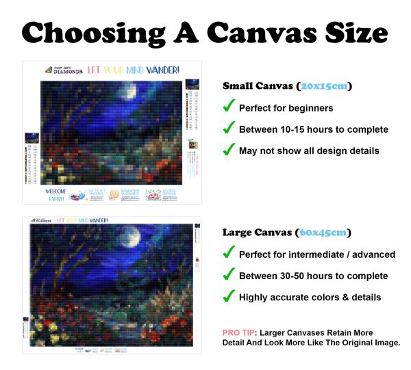 Shimmering Trees Illuminated By Moonlight Online Sale - Image 3