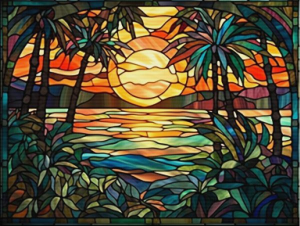 Tropical Beach Paradise at Sunset Online now - Image 5