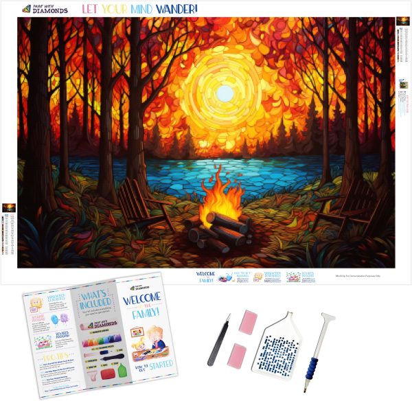 Fireside Glow Autumn Bonfire For Cheap