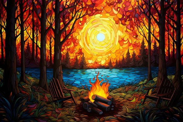 Fireside Glow Autumn Bonfire For Cheap - Image 2
