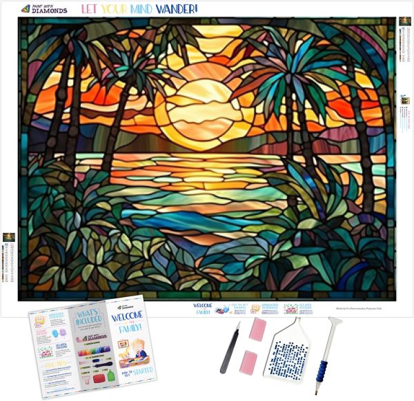 Tropical Beach Paradise at Sunset Online now