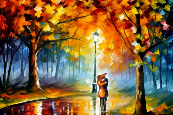 Embracing In The Park Hot on Sale - Image 2