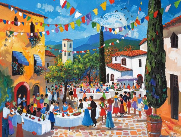 Mediterranean Village Feast Cheap - Image 2