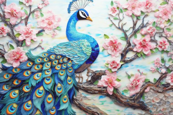 Harmonious Fusion Of Colors Peacock Hot on Sale - Image 5