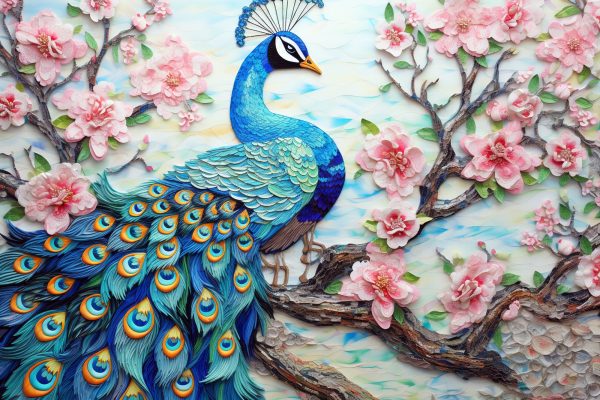 Harmonious Fusion Of Colors Peacock Hot on Sale - Image 2