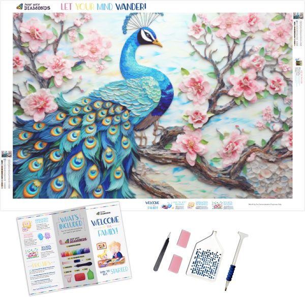 Harmonious Fusion Of Colors Peacock Hot on Sale