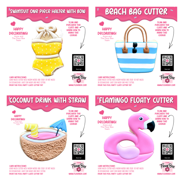 Pool Party Cookie Decorating Kit Online - Image 5