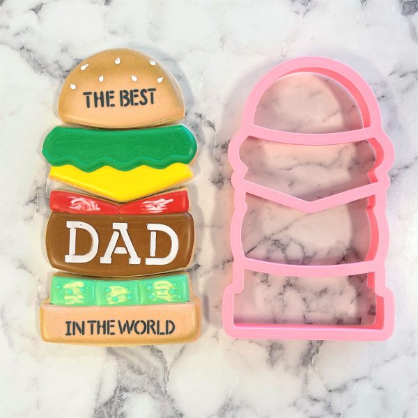 Burger Stack 4-in-1 Multi-Cookie Cutter Cheap - Image 3